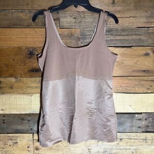 Spanx Tank Top Shapewear Thinstincts 2.0 Tan Nude Size Medium